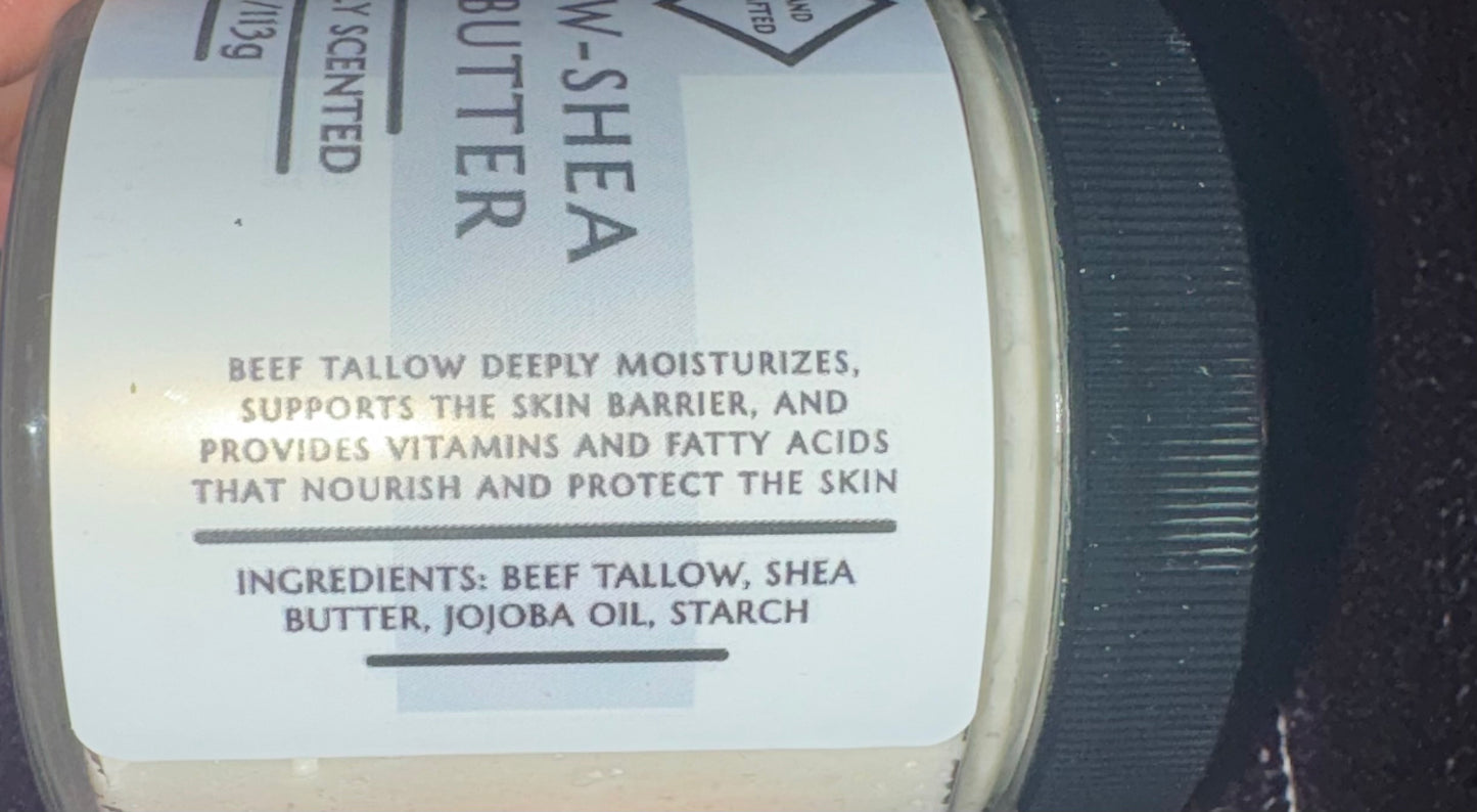 Whipped Tallow-Shea Body Butter
